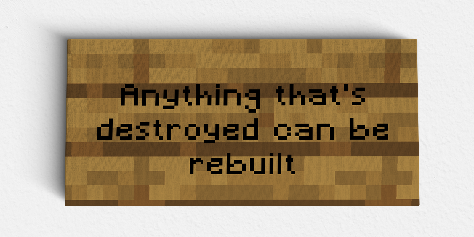 Can Be Rebuilt